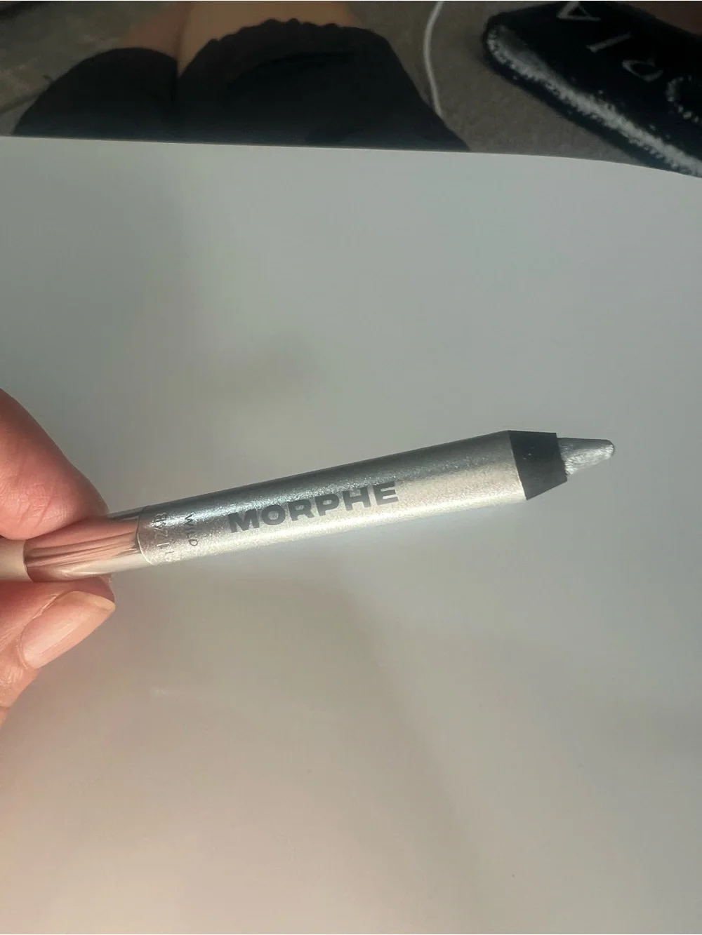Morphe Bi-Liner Gel Eye Pencil- White and Silver